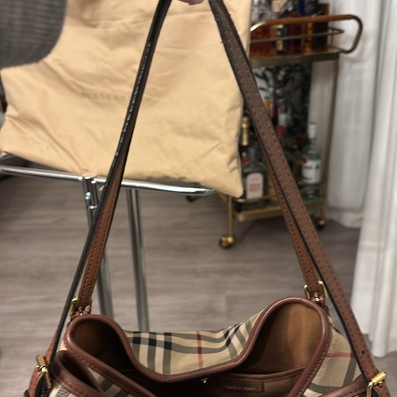 Pre-owned BURBERRY Canterbury Tote Horseferry Check Canvas - Picture 13 of 16